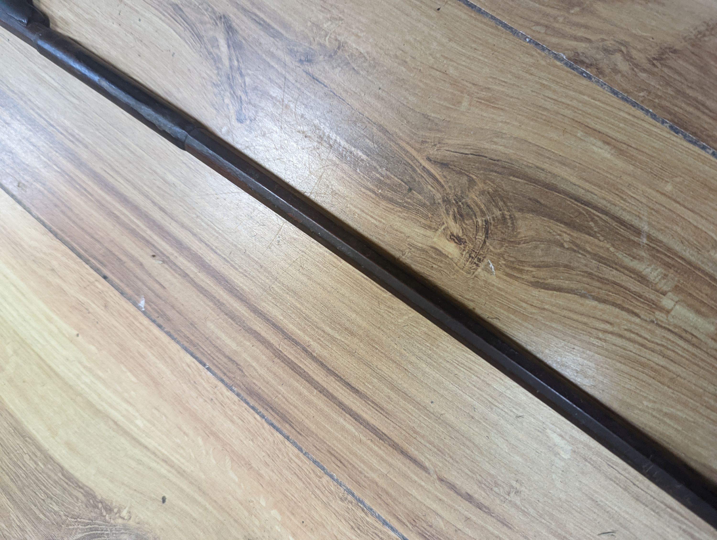 A violin and bow, various records etc